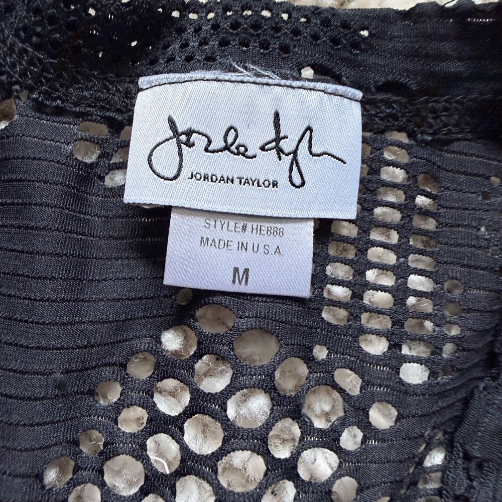 Aqua Black Jordan, Taylor, swimsuit, beach, cover-up Lace Mini Dress - Picture 4 of 4